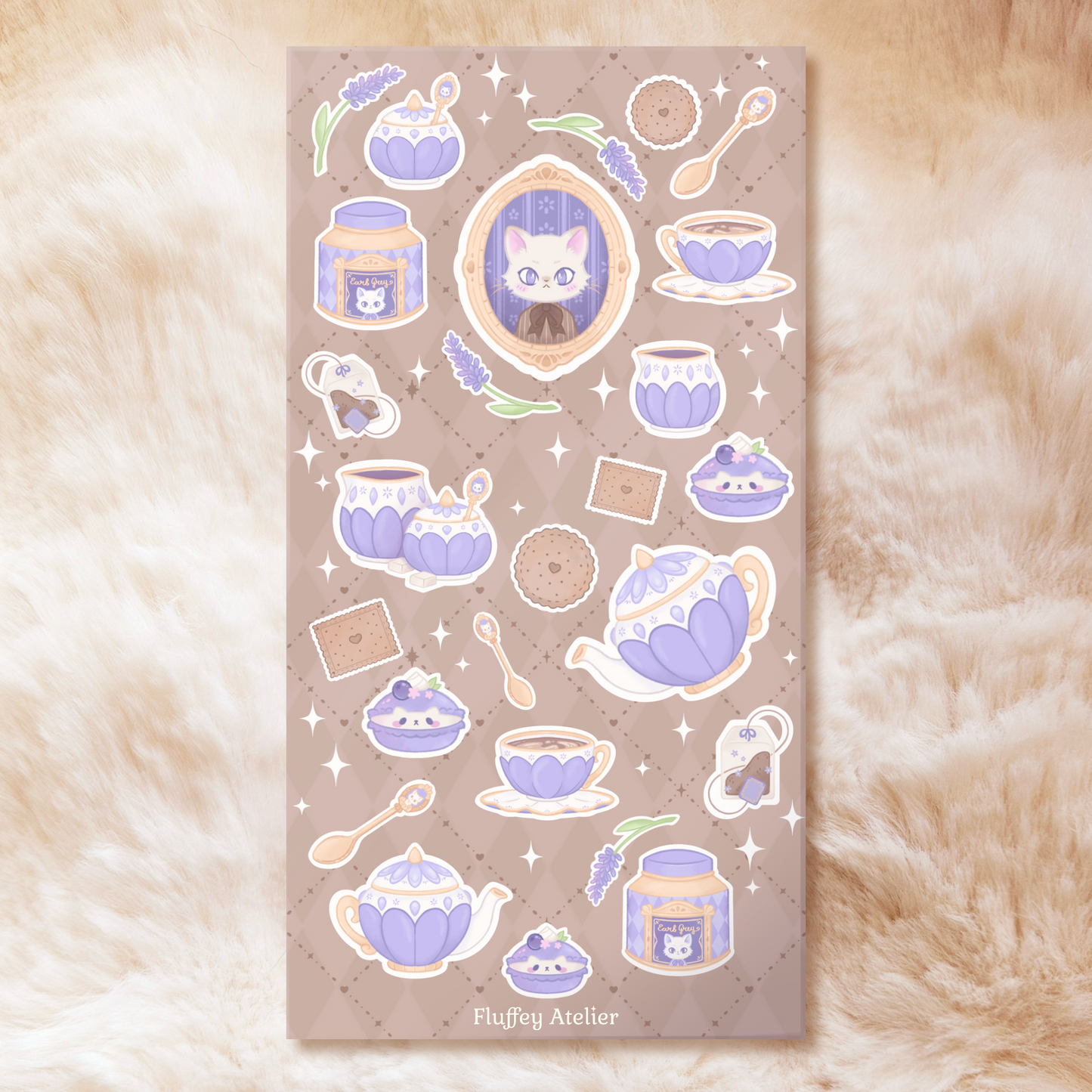 Earl Grey Sticker Sheet