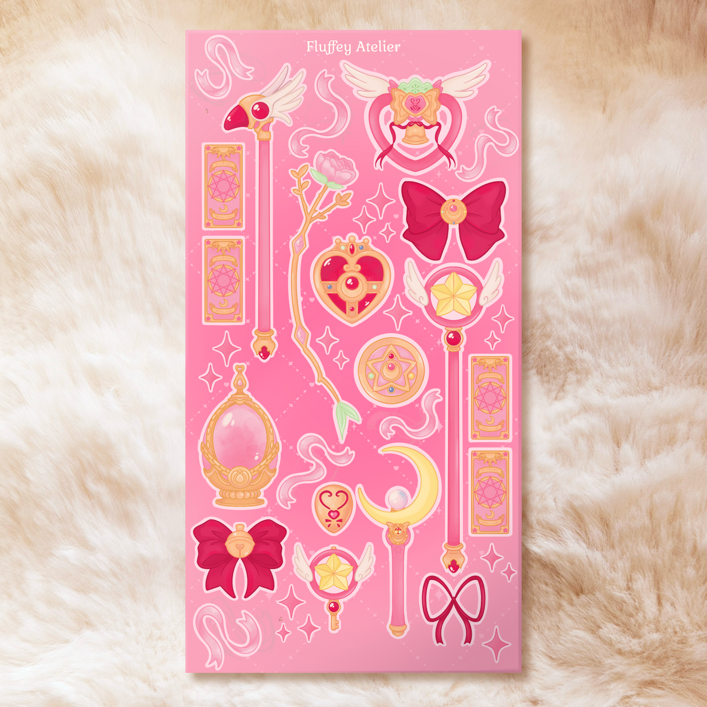 Magical Girl Sticker Sheet