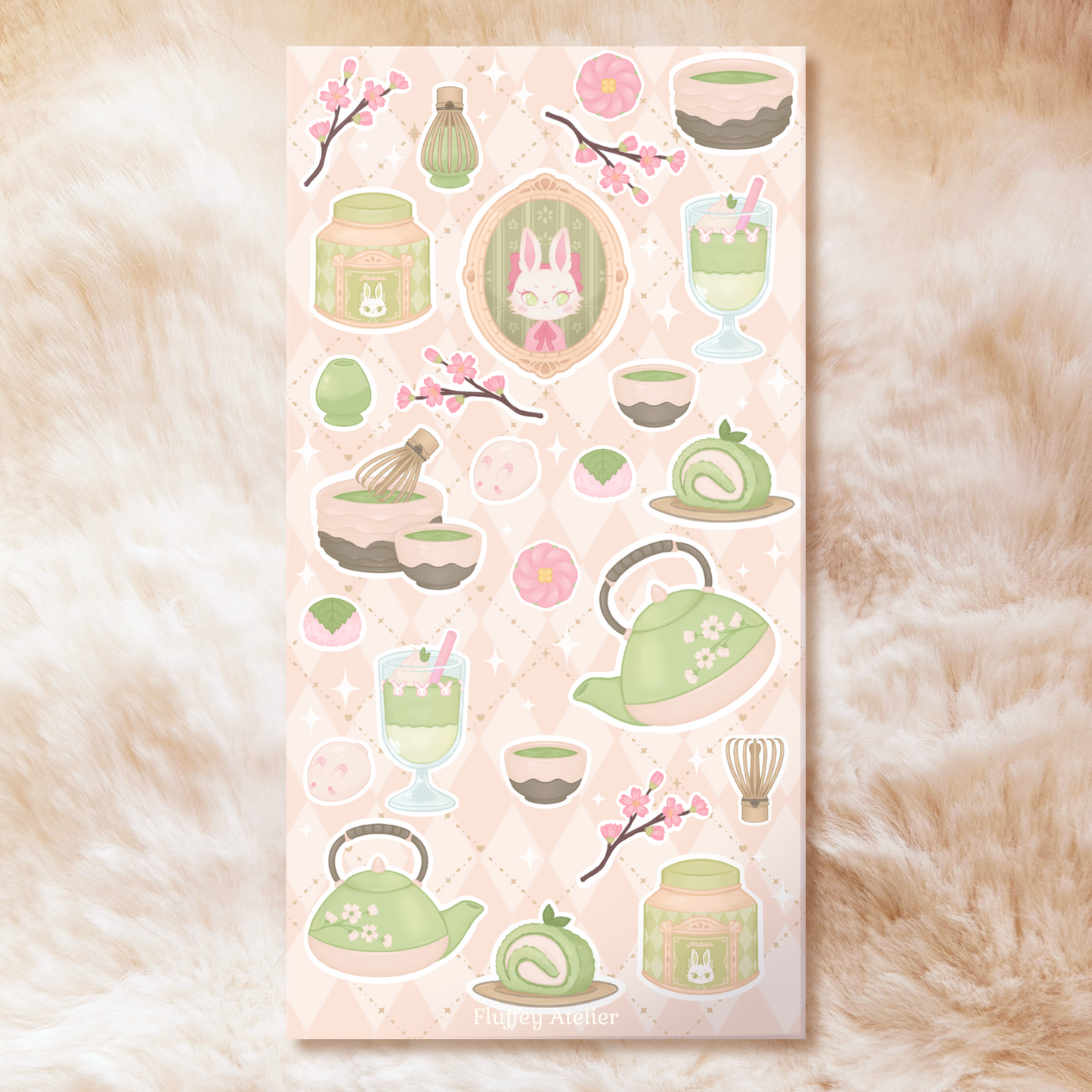 Matcha Sticker Sheet