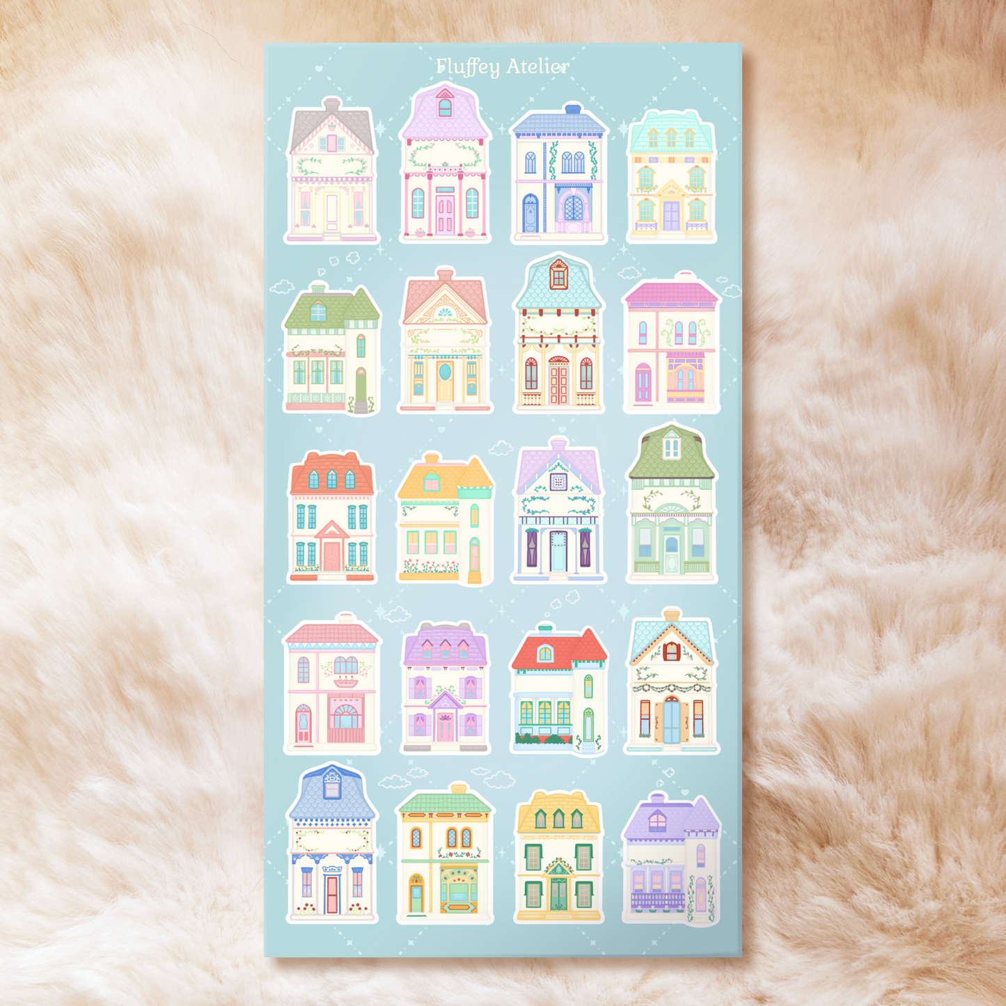 Tiny House Sticker Sheet