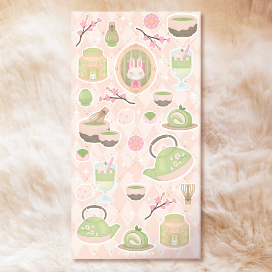 Matcha Sticker Sheet