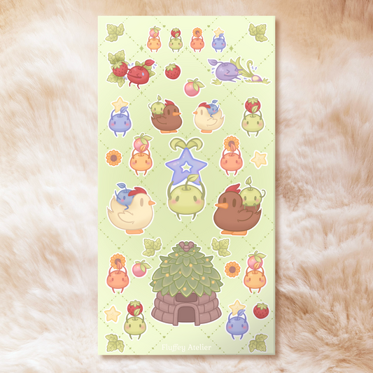 Junimo Stardew Sticker Sheet