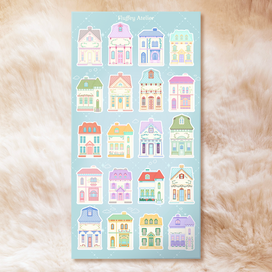 Tiny House Sticker Sheet