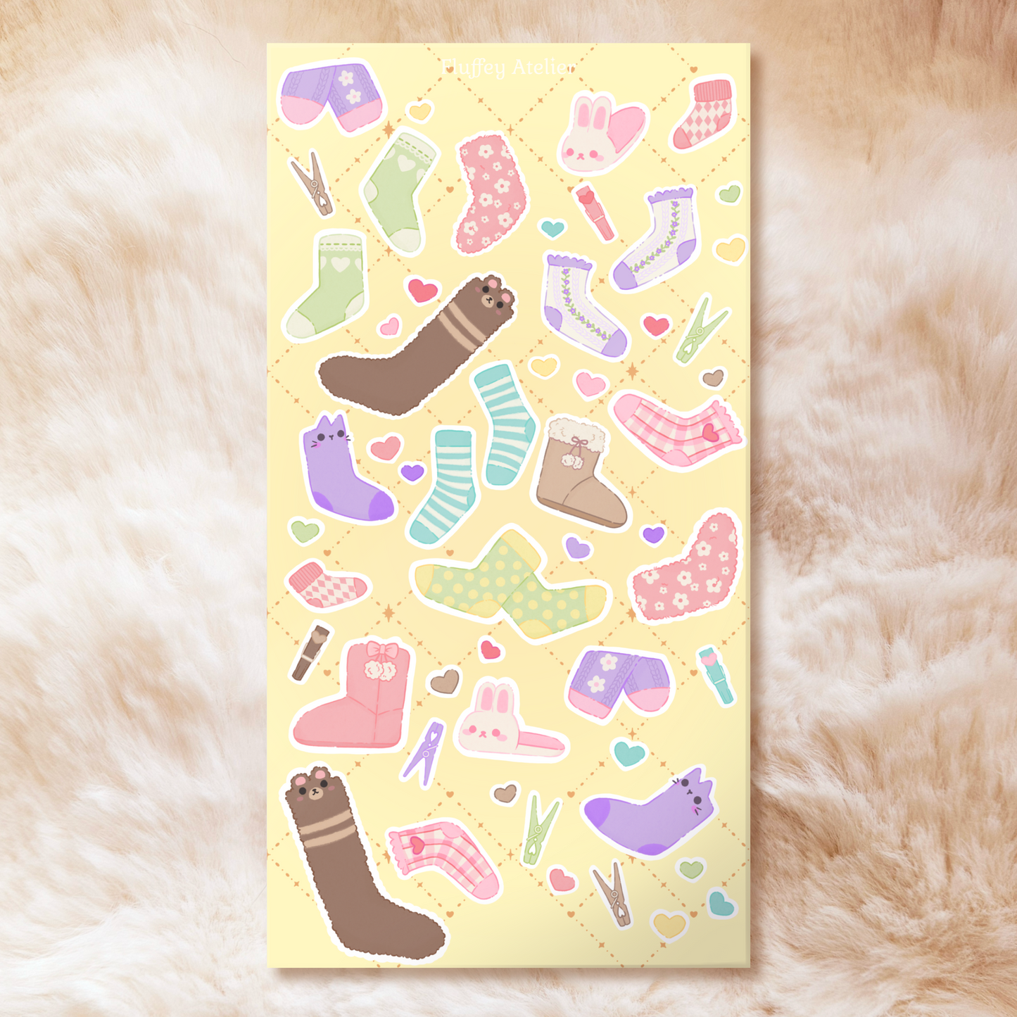 Socks Sticker Sheet